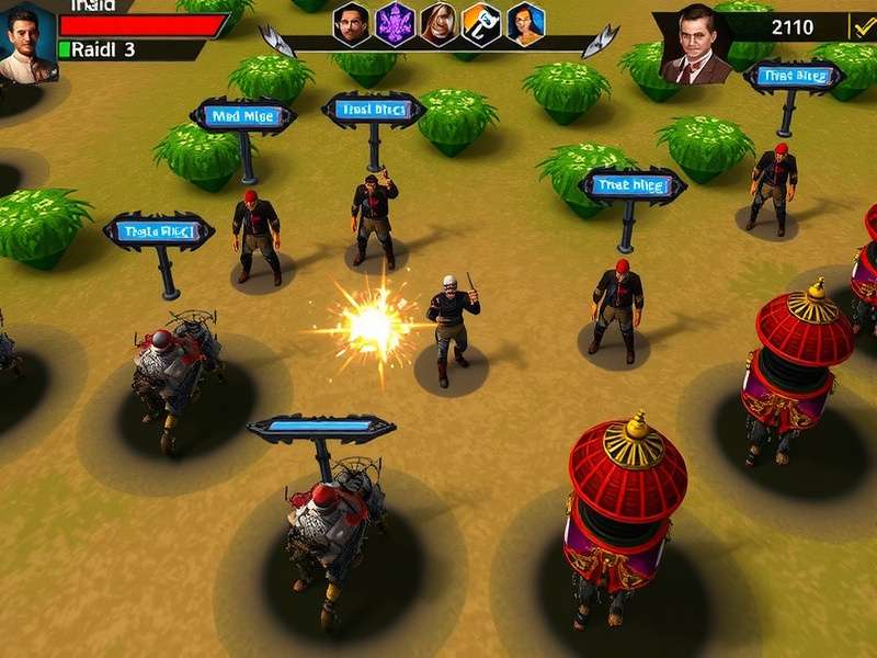 RR FC Dominion Warrior gameplay screenshot showing character combat